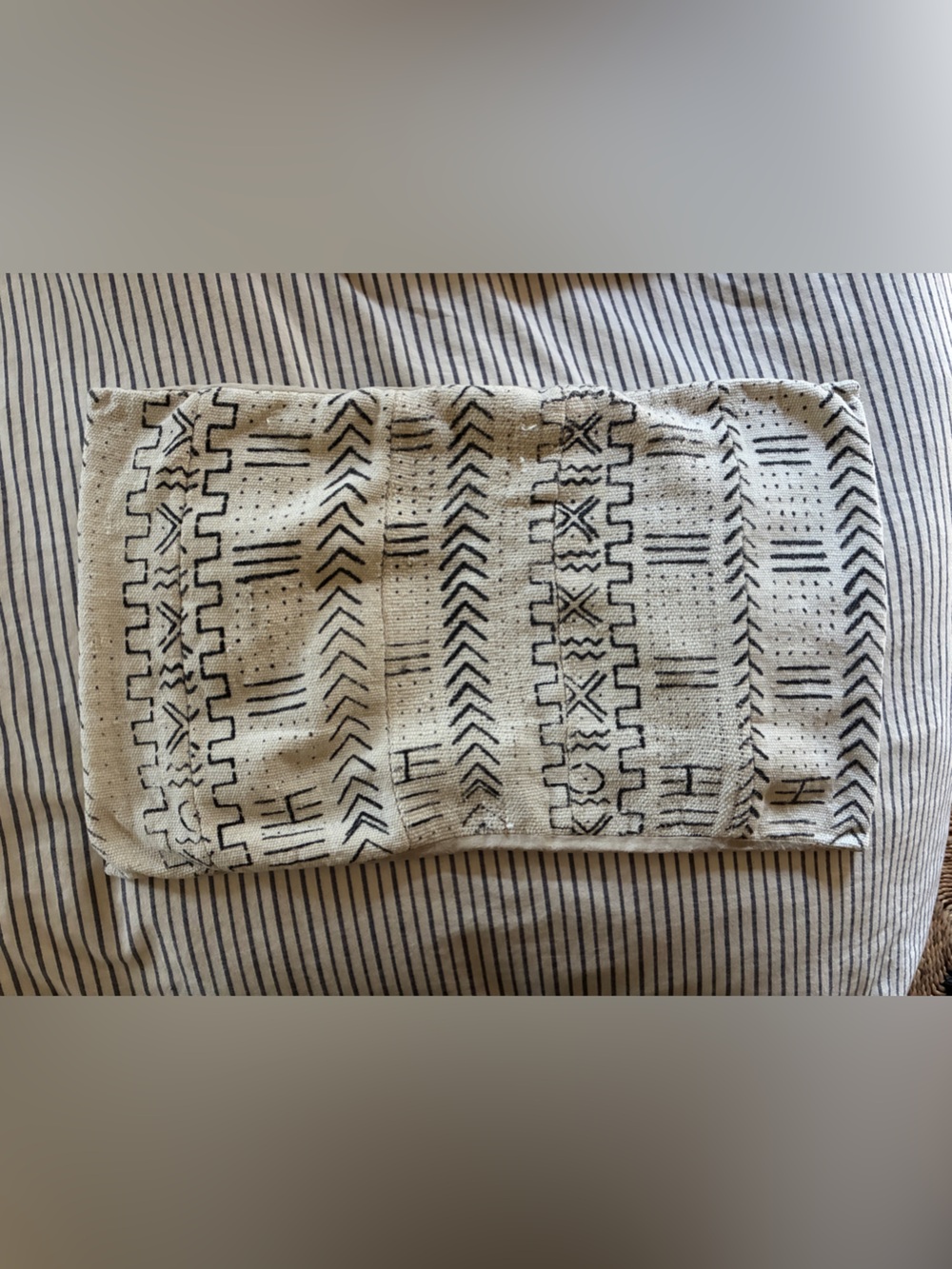 Loomgoods mud cloth accent pillow